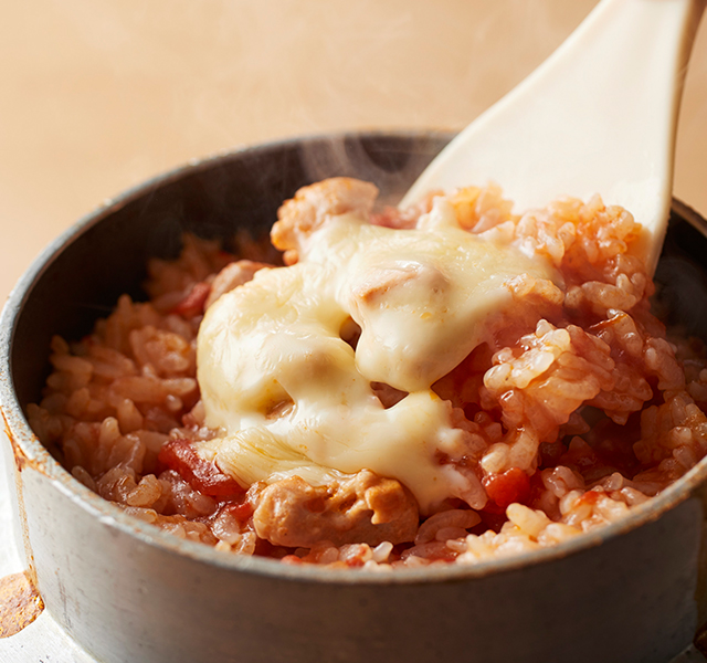 トマトチーズリゾット