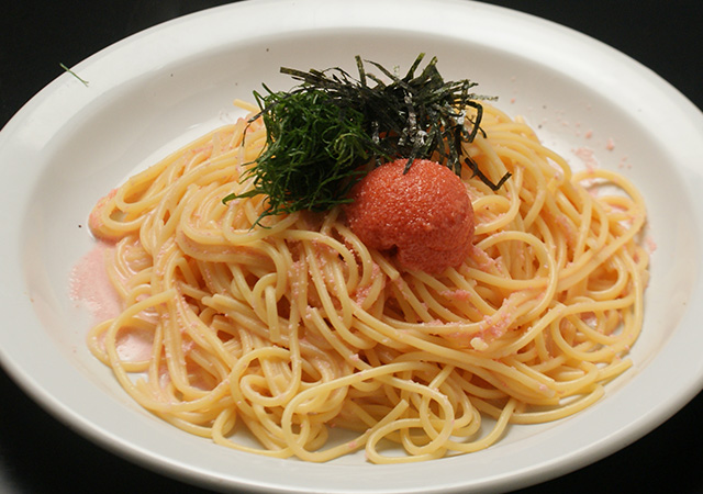 しそ香る！タラコたっぷりパスタ